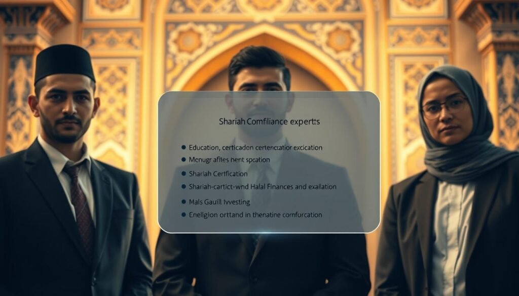 Shariah compliance team credentials
