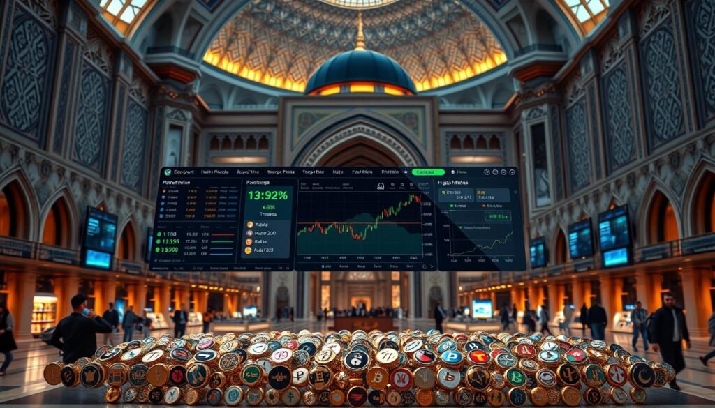 Shariah-compliant crypto trading platforms